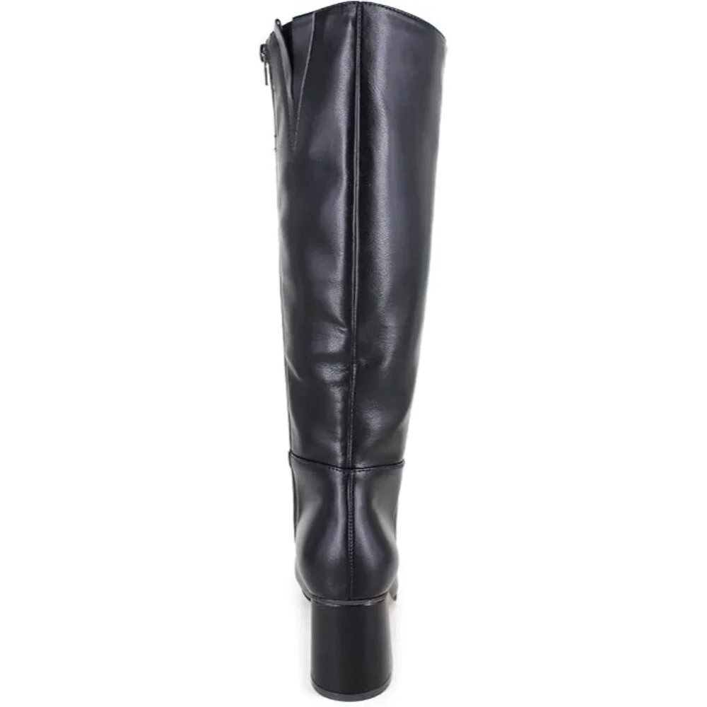 XOXO Women's Kendal Mid Calf Boot, Size 7.5, New - Picture 2 of 6